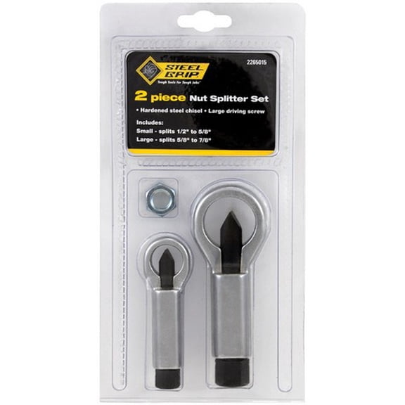 Ace Hardware Steel Grip 1/2 in. Steel Nut Splitter Set 4-1/2 in. 2 pc.