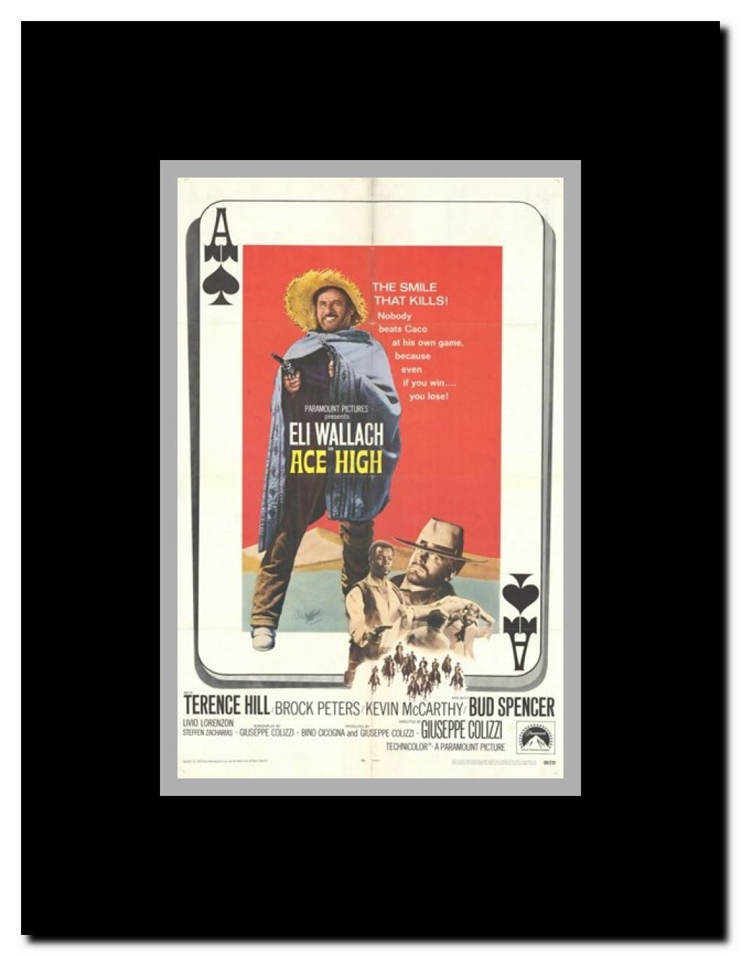 Ace High Framed Movie Poster