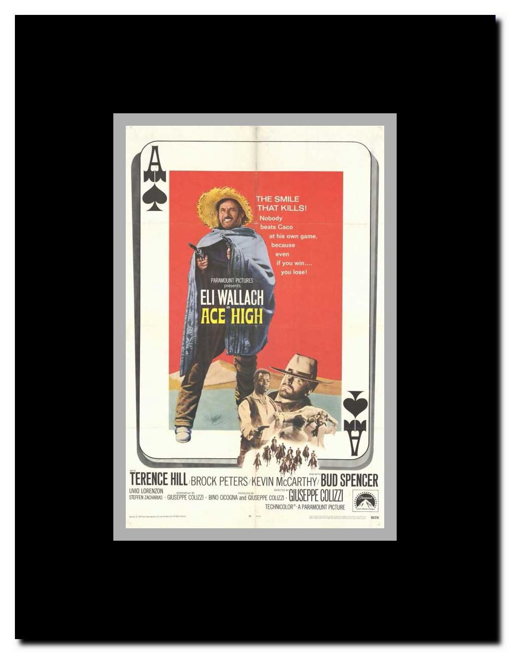 Ace High Framed Movie Poster