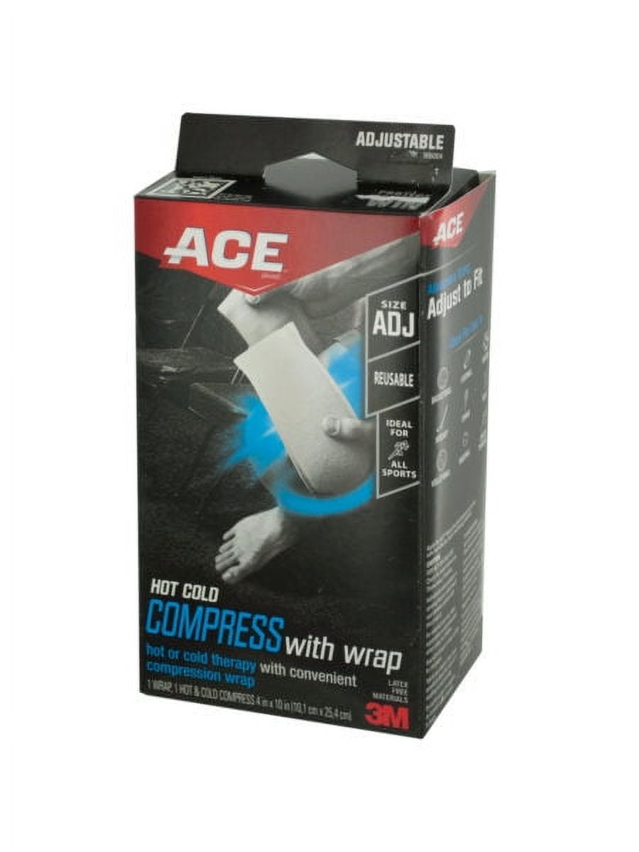 Ace Hot Cold Compress Wrap, 6 Count