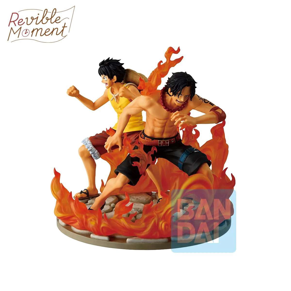 One Piece Revible Moment Ichibansho Ace & Luffy Collectible Figure [Dramatic Memories]