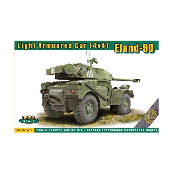 Ace Models Eland-90 Light Armoured Car (4x4) New