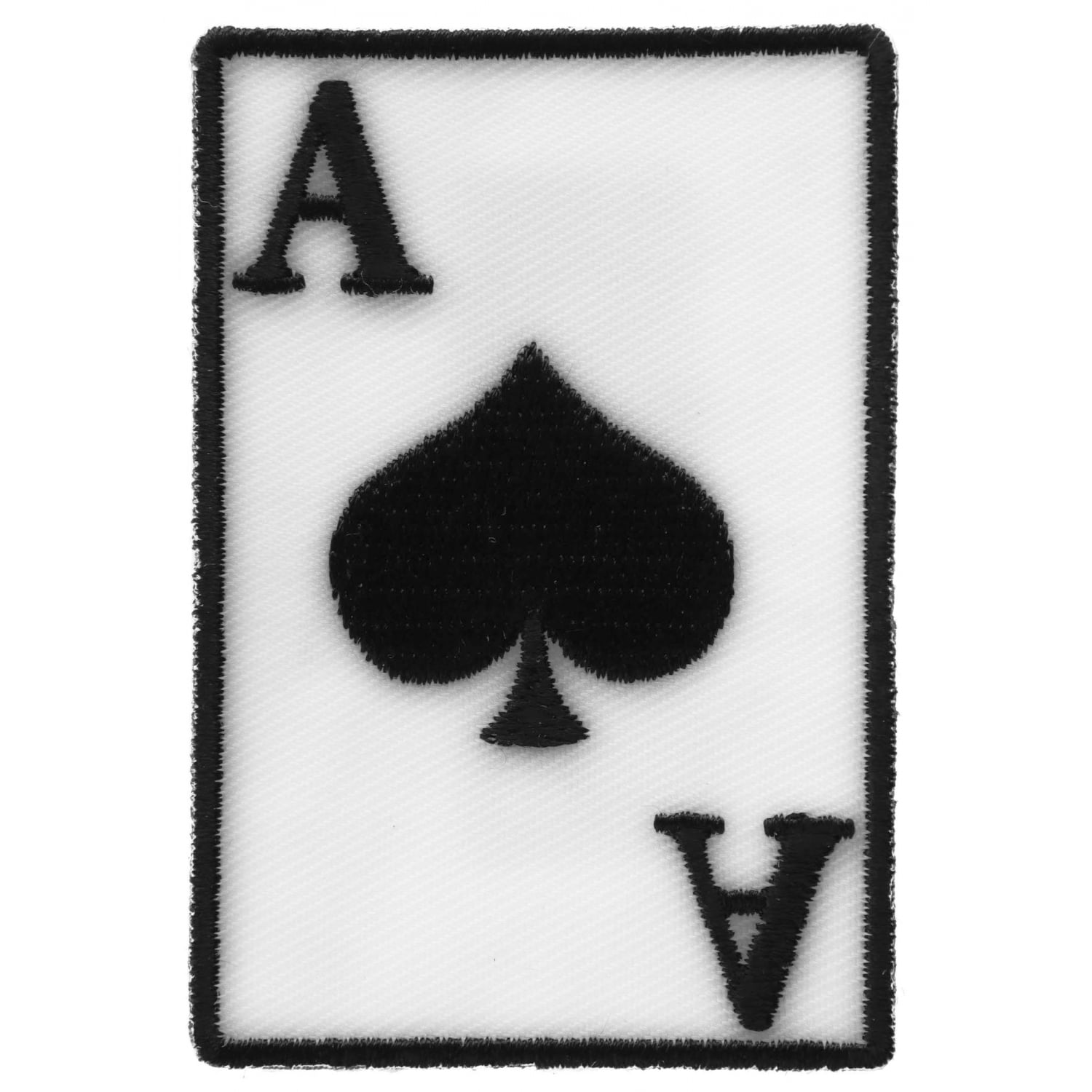 C&D Visionary Motorhead Metallic Ace Of Spades Patch – Colorful Iron-On/Sew-On Embroidered Patch For Jackets, Hats & Bags