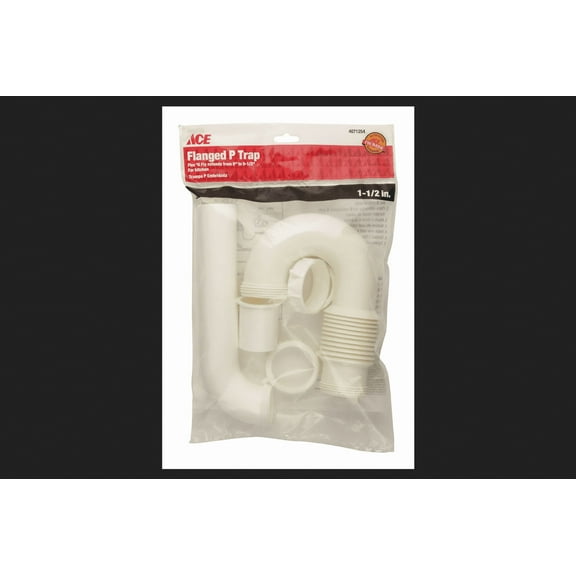 Ace PVC Flanged P-Trap