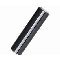 Ace Pack 18in x 1500ft 80 Gauge Heavy Duty Black Stretch Film 800% Stretch Ability Shrink Wrap Self Adhesive Plastic Wrap for Packing and Moving Protection - 1 Roll