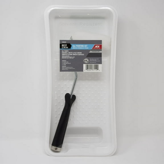 Ace Plastic 6 in. 12 in. Paint Tray Set