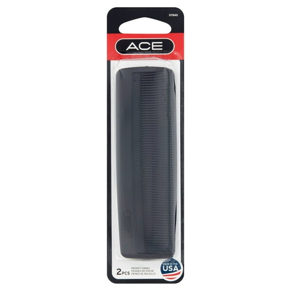 Ace Pocket Combs, 2 count