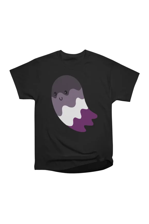 Ace Pride Ghost T-Shirt Tee Gift For Him Merch For Her Apparel For Friend