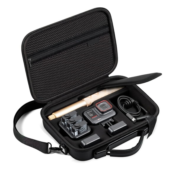 Ace Pro 2 Carrying Case for Insta360 Ace Pro 2 / Ace Pro / ACE, Portable PU Storage Compatible with Selfie Stick & Charge Hub Camera Accessories