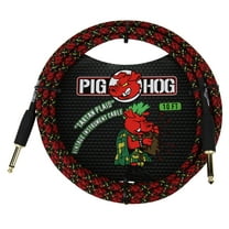 Pig Hog PCH10PL 1/4" to 1/4" Tartan Plaid Guitar Instrument Cable, 10 Feet