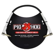 Pig Hog Instrument Cable 1/4" Right Angle - 1/4" Right Angle 6 ft.
