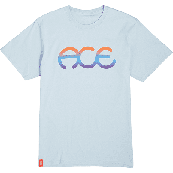 Ace Rings Ss L-Anodized Light Blue