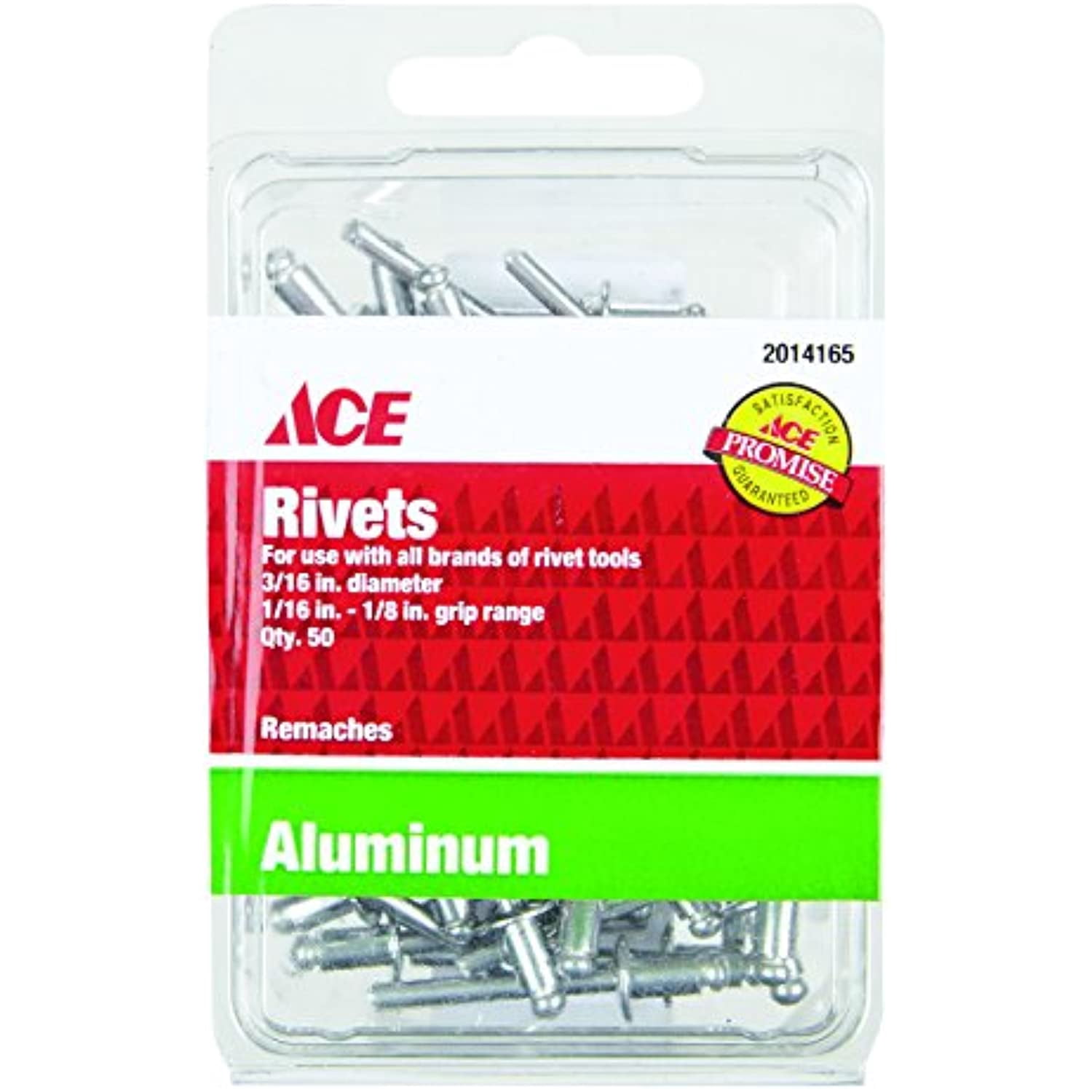 Ace Rivet Ace Rivets 50 Clamshell - Walmart.com