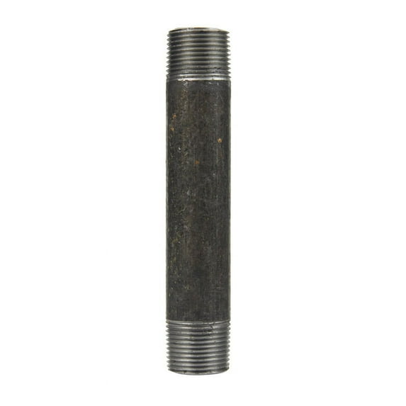 B&K 586-080HN 1.25 x 8 in. Pipe Nipple - Black