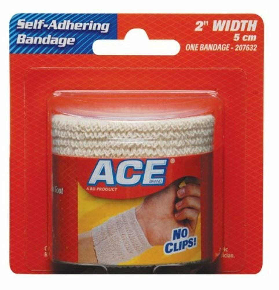 Ace Self-Adhering Bandage 2 Inches 1 Ct, 5-Pack