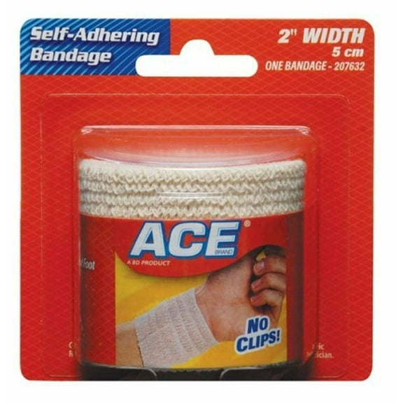 Ace Self-Adhering Bandage 2 Inches 1 Ct, 5-Pack
