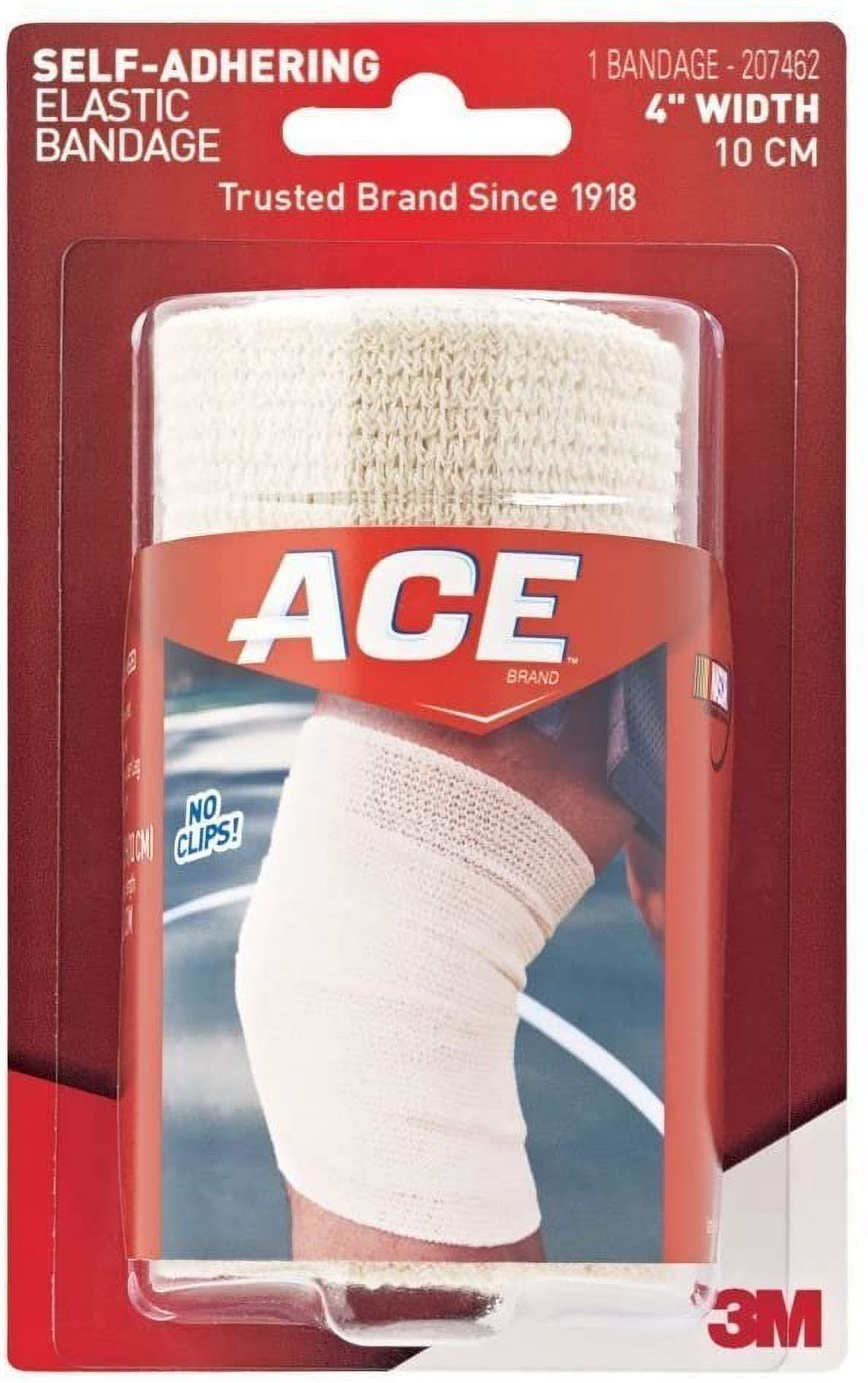 Ace Self-Adhering Elastic Bandage, 4 Inches, 6-Pack