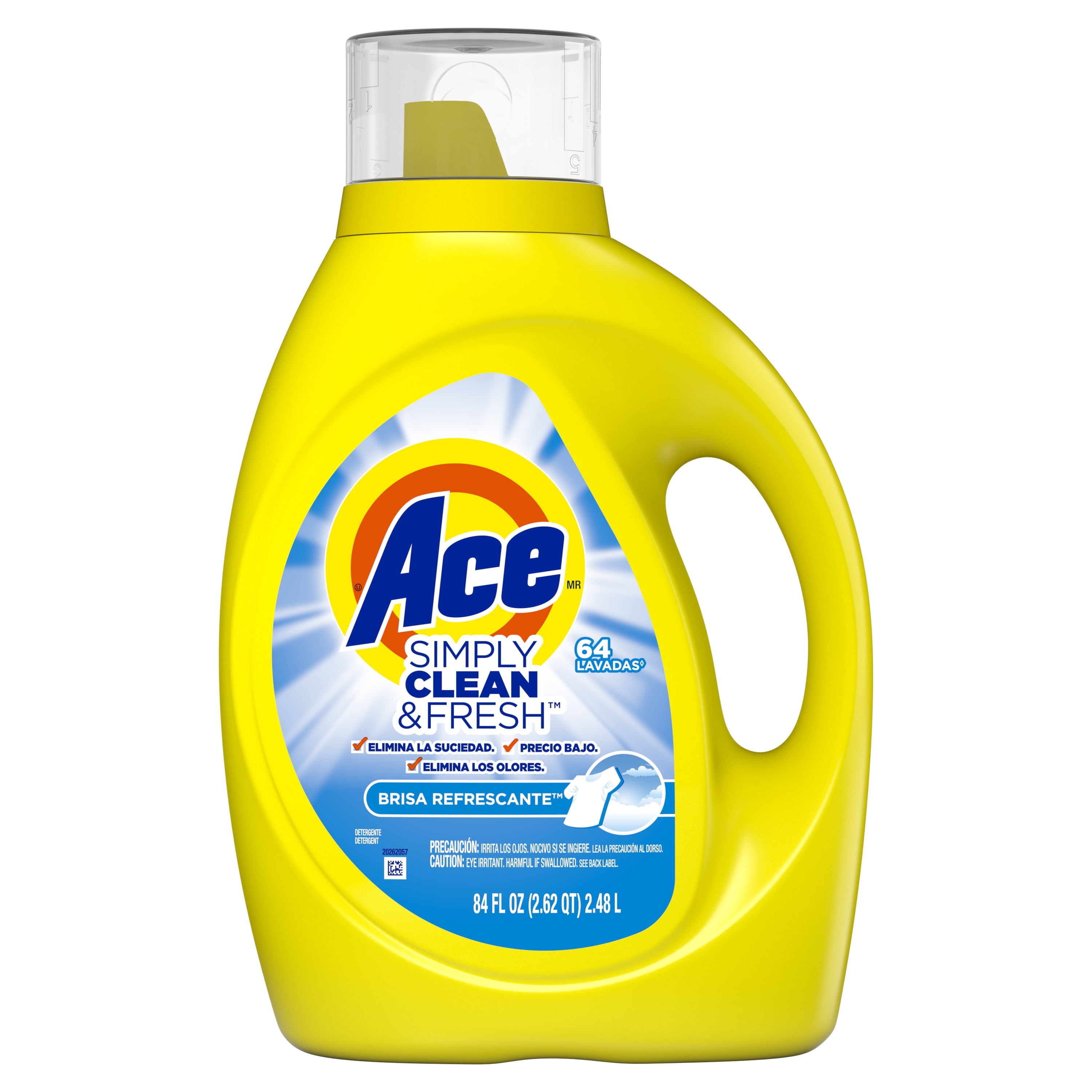 Ace Simply Refreshing Breeze Liquid Laundry Detergent , 64 Loads 84 fl oz