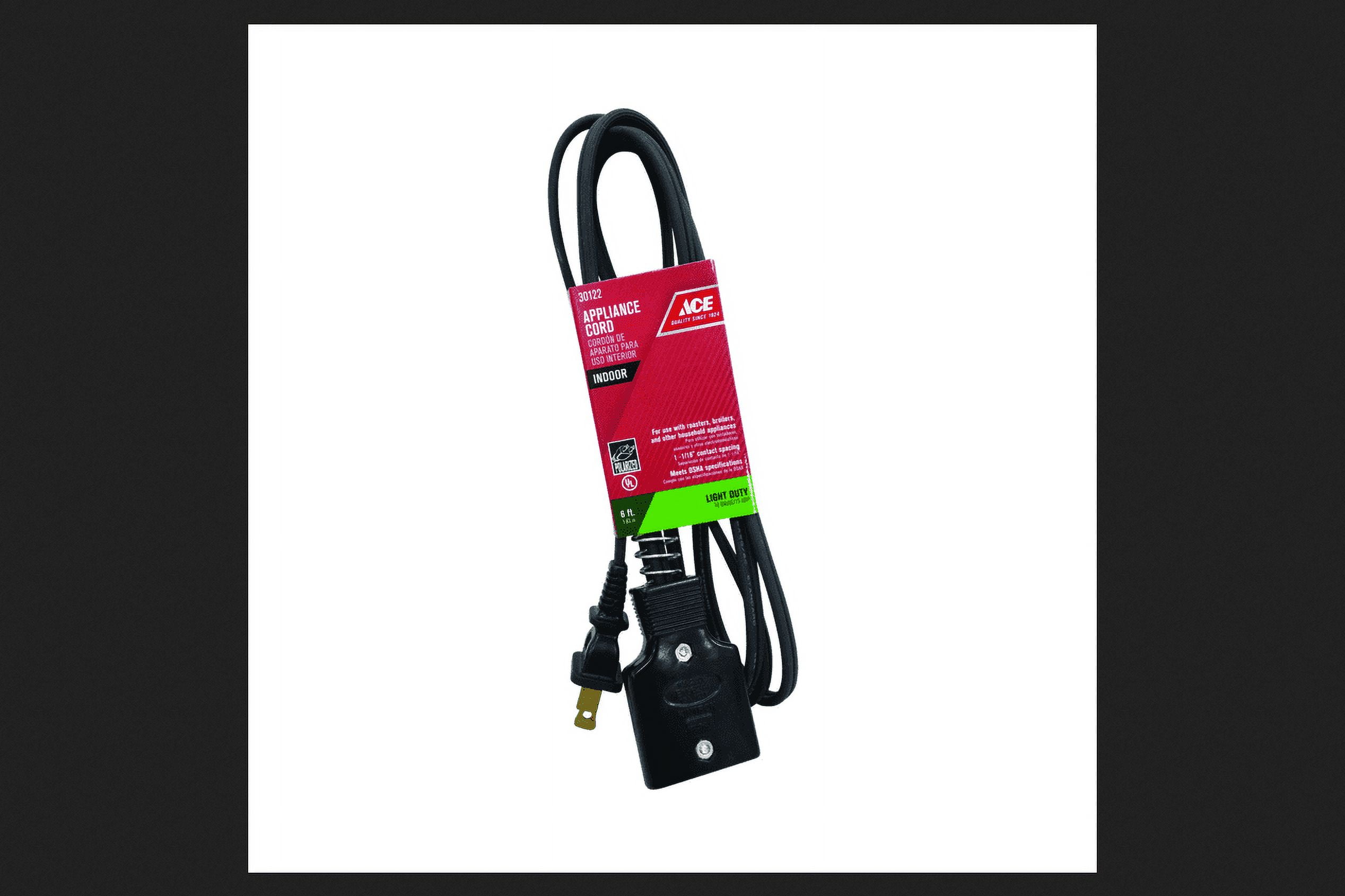 Ace Small Appliance Extension Cord 1AP006006FBR