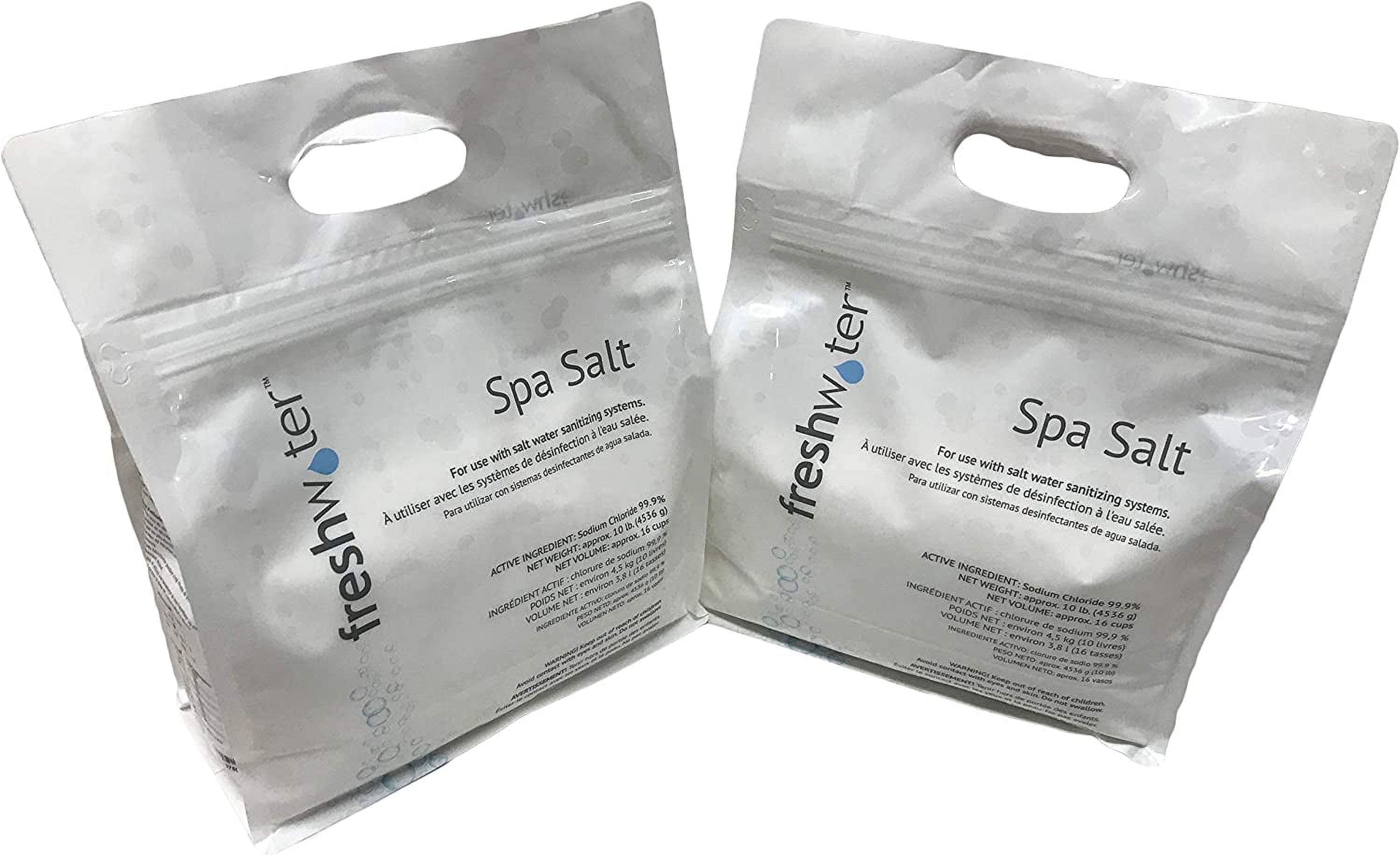 Ace Spa Salt 4 x 5lb Container PK by Hot Spring - Walmart.com
