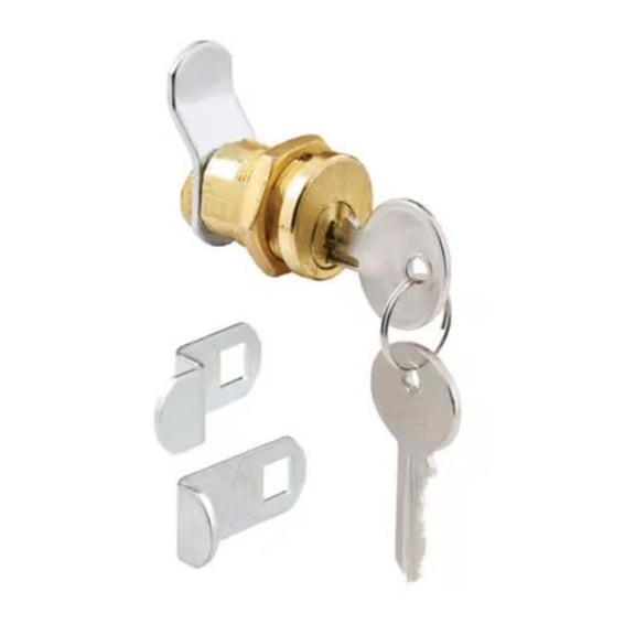 Ace Trading 5060441 Brass Plated Steel Counter Clockwise Mailbox Lock