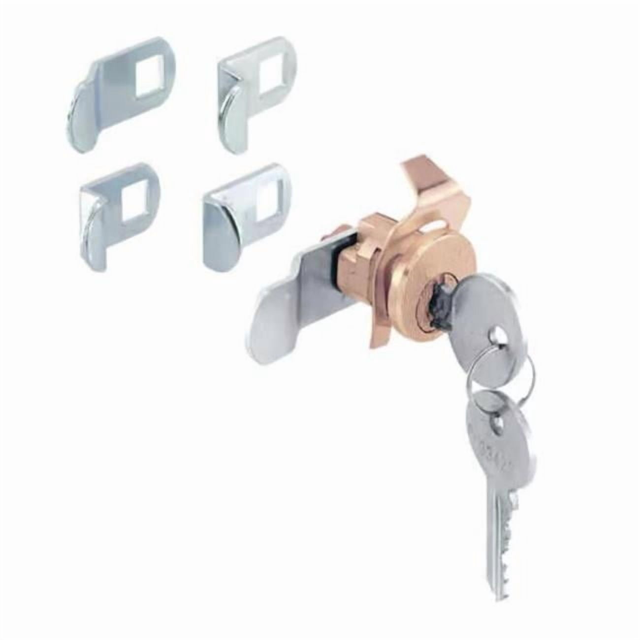 ATC Brass Plated Steel Counter Clockwise Mailbox Lock - Walmart.com
