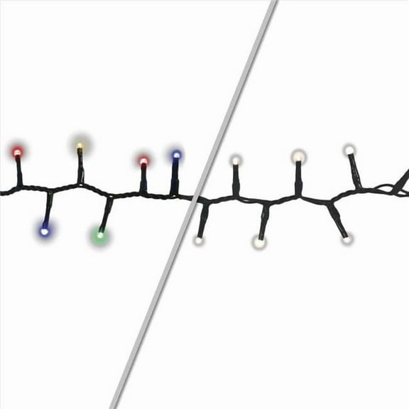 Ace Trading 9107112 Celebrations LED Rice Multi Color & Warm White String Christmas Bubble Lights - 500 Count