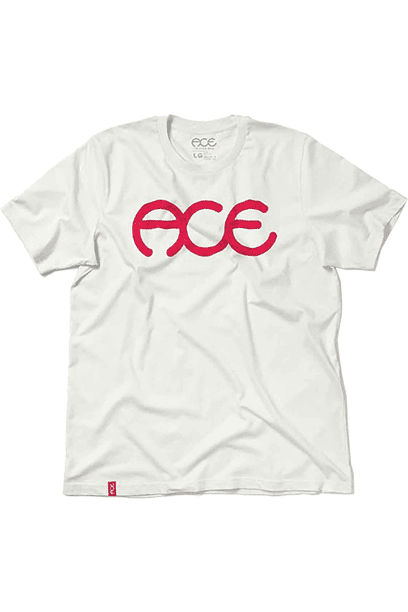 MFG Ace Rings Short Sleeve T-Shirt White, Small, Men's