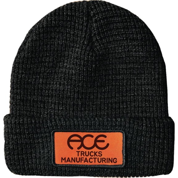 Ace Trucks MFG Time Clock Black Beanie - One Size