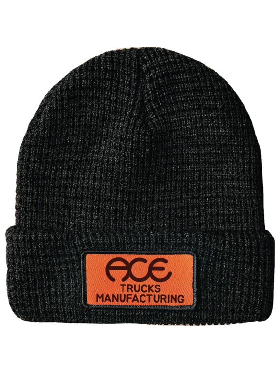 MFG Time Clock Black Beanie - One Size