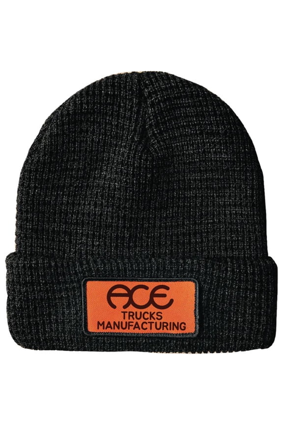 MFG Time Clock Black Beanie - One Size
