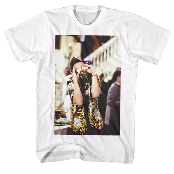 Ace Ventura Movies Teeth Adult Short Sleeve T Shirt