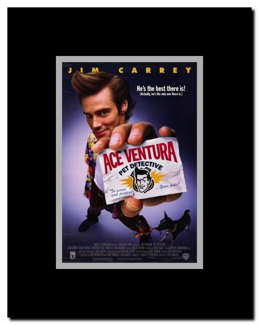 Ace Ventura: Pet Detective Framed Movie Poster