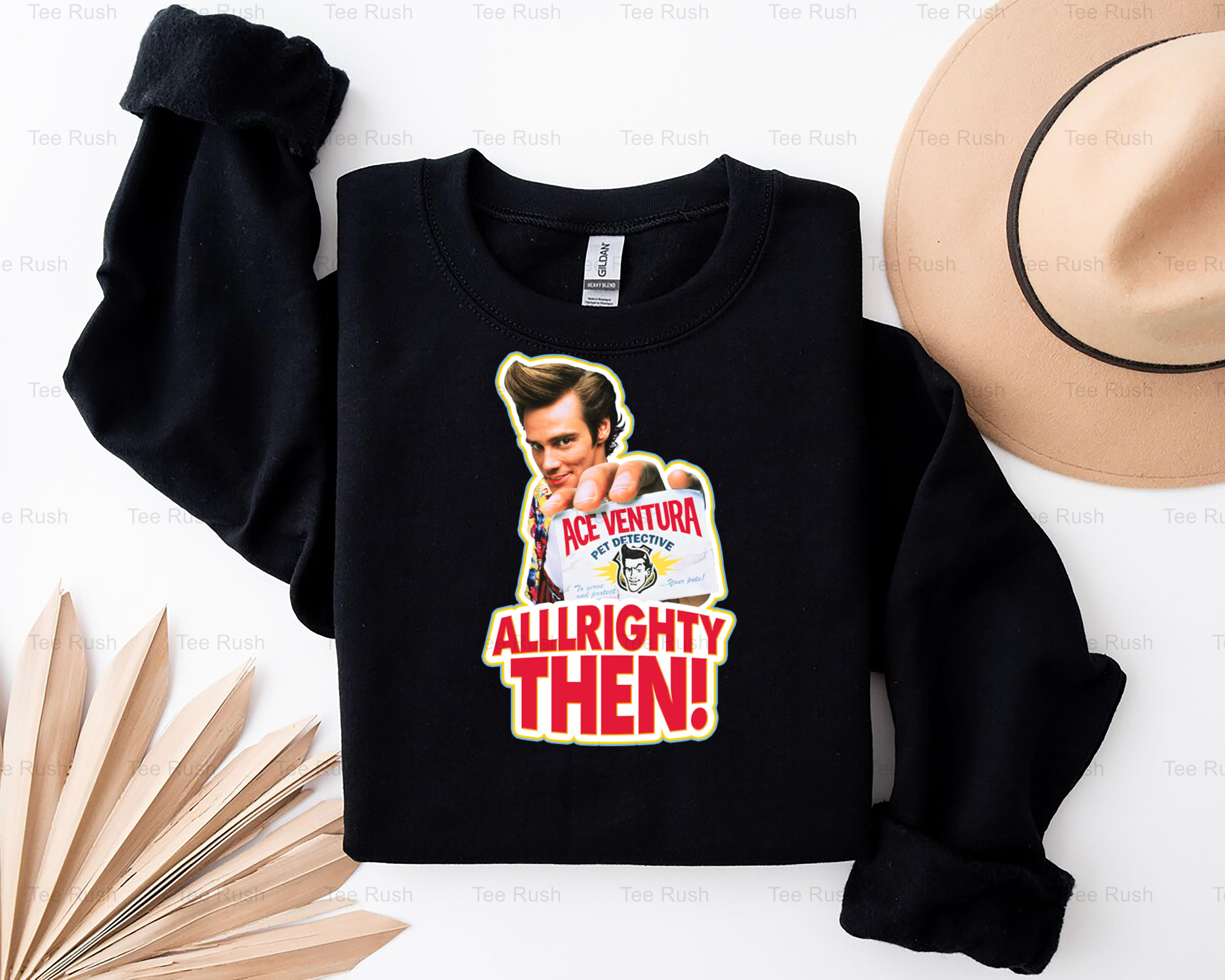 Ace Ventura Pet Detective Jim Carrey Comedy Movie Fan,,T Shirt, SW