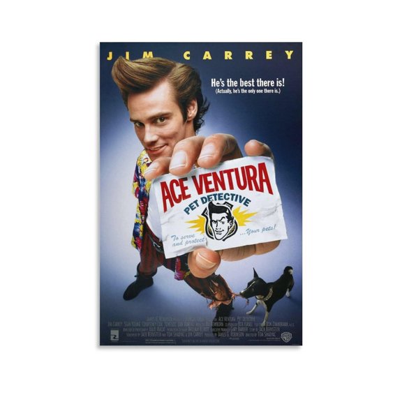 Ace Ventura Pet Detective Movie Posters Canvas Art And Wall Art Picture Print Modern Family Bedroom Decor Posters