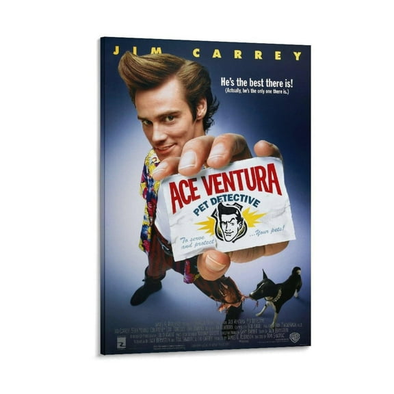 Ace Ventura Pet Detective Movie Posters Canvas Art And Wall Art Picture Print Modern Family Bedroom Decor Posters