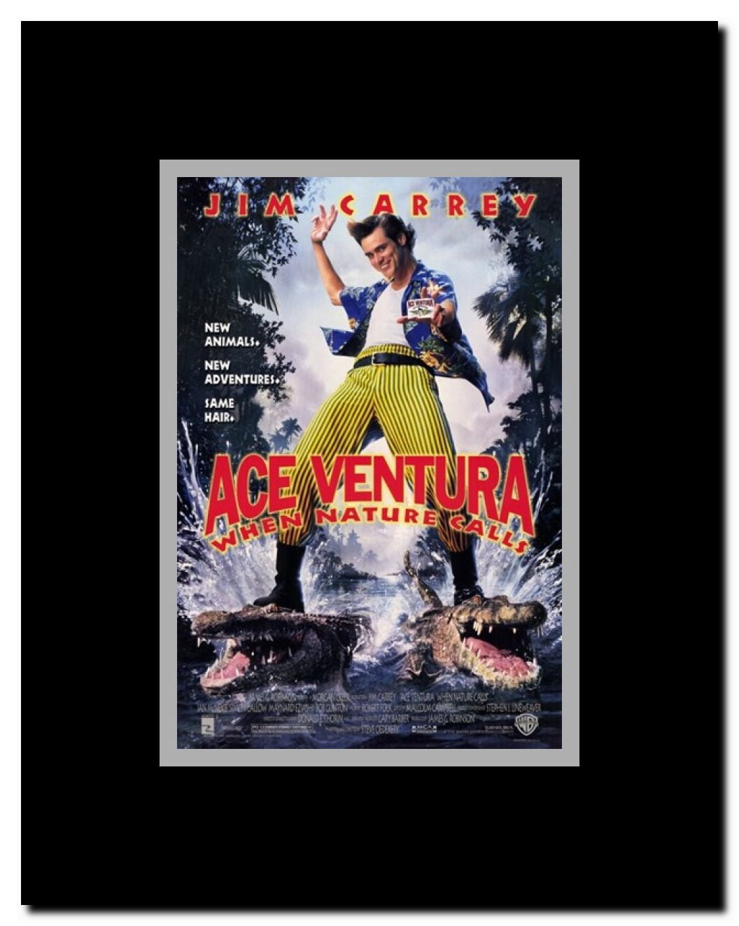 Ace Ventura: When Nature Calls Framed Movie Poster