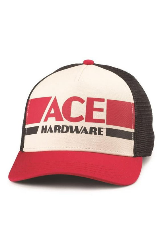 ACE BBLL CAP BLK/RD/IVRY(Pack of 1)