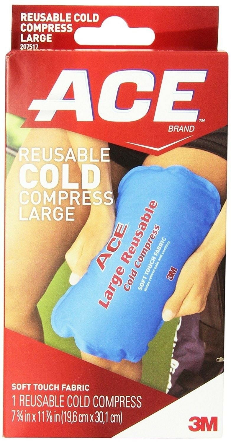 Ace Large Reusable Cold Compress - 1 Each - Blue Ace Large Reusable Cold Compress - 1 Each - Blue