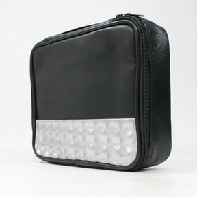 Ace Yo Leather Yo-Yo Bag - YoYo Carry Case (Black with Silver)