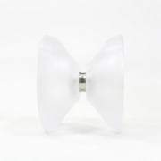 Ace Yo Pure 2 Yo-Yo - Machined Polycarbonate YoYo Clear with Silver Hub
