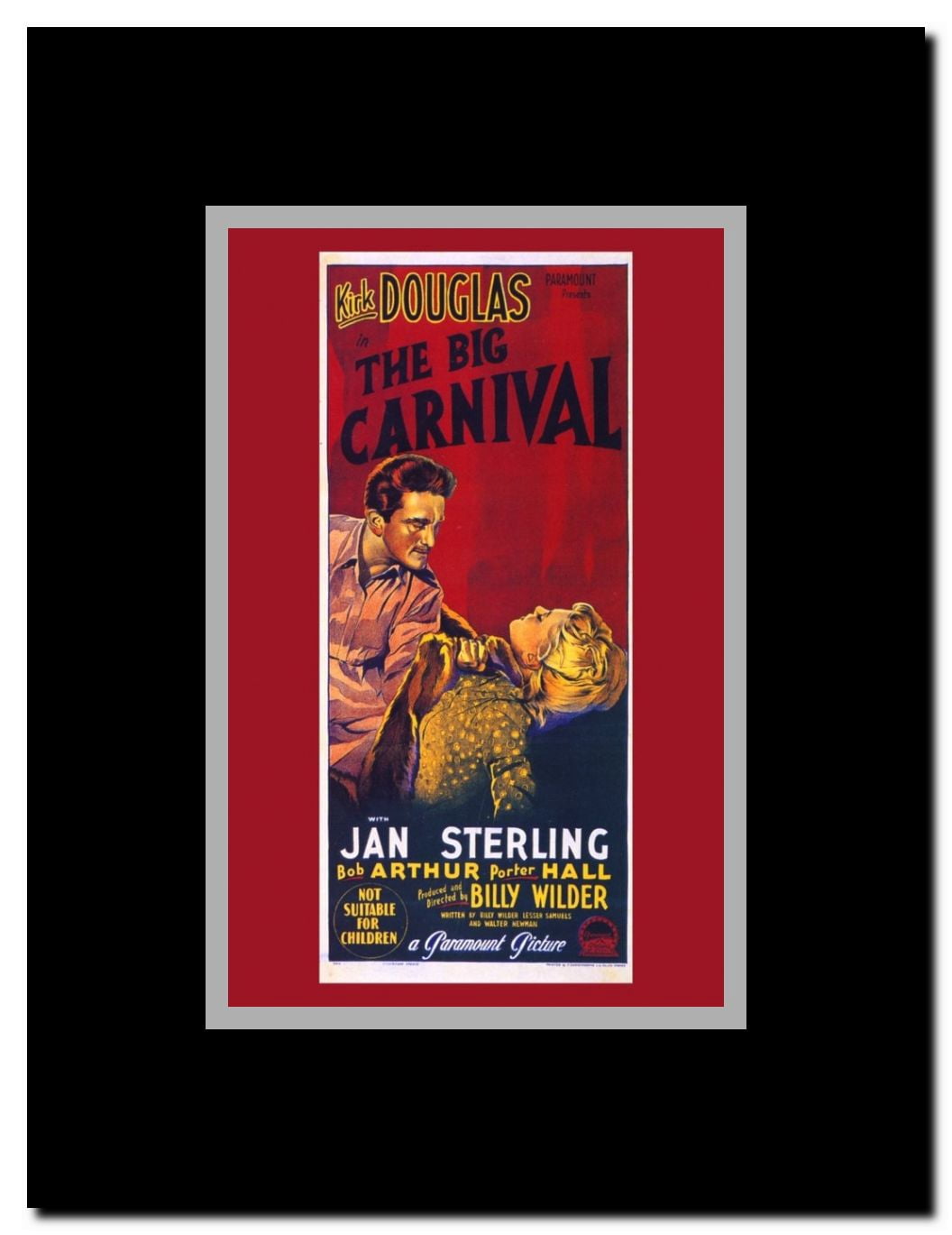 Ace in the Hole Framed Movie Poster