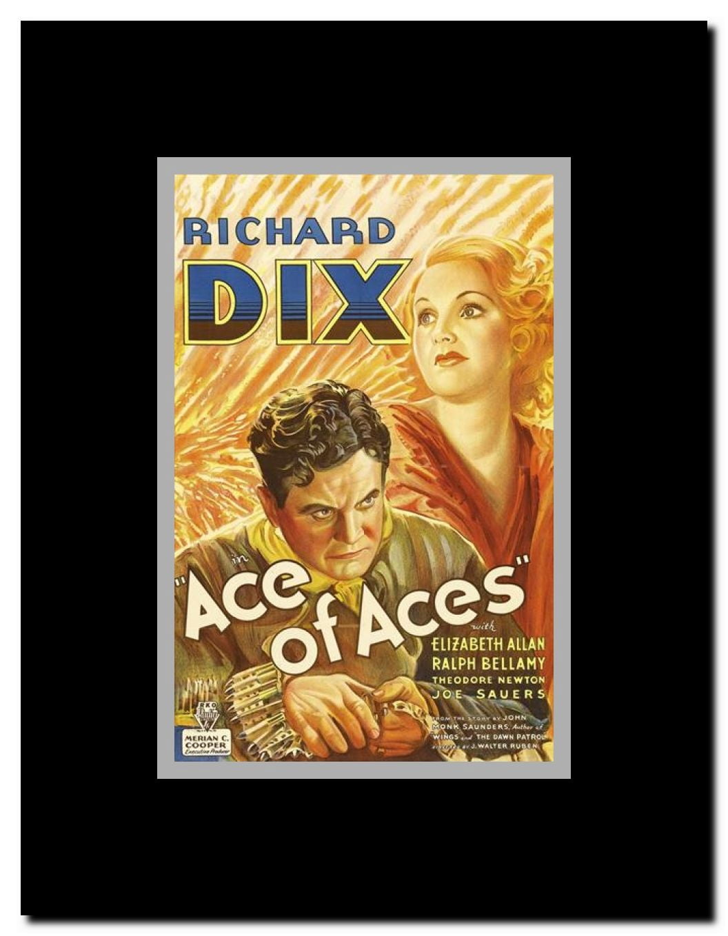 Ace of Aces Framed Movie Poster
