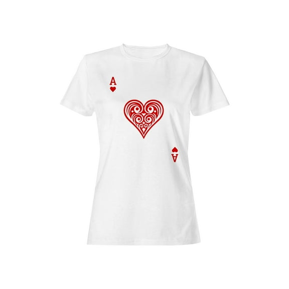 Ace of Hearts Tribal Art Women's T-shirt