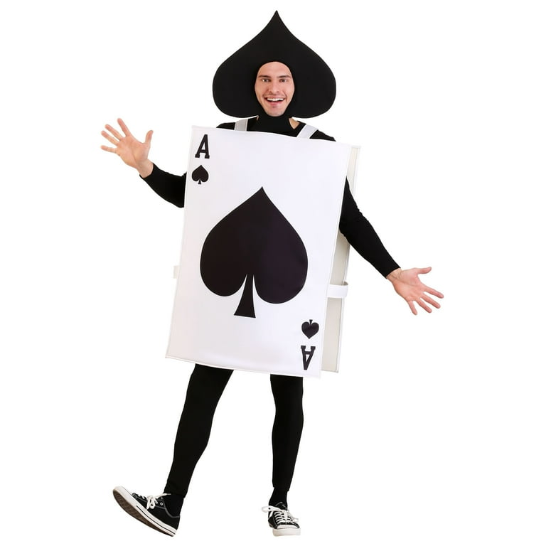 Ace Of Spades Adult Costume Ace Of Spades Adult Costume