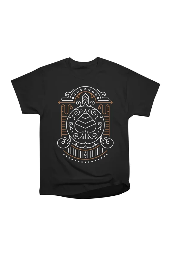 Ace of Spades Decorative Ornament 2 T-Shirt Tee Gift For Him Merch For Her Apparel For Fri