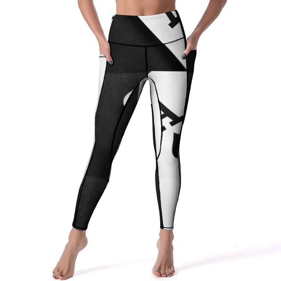 Monochrome print leggings ::: s