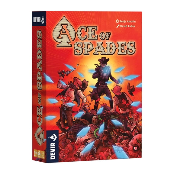 Devir Ace of Spades Solo & Cooperative Card Game, Ages 14+, 1-2 Players