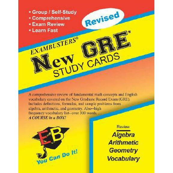 Ace's Exambusters: Exambusters GRE Study Cards : A Whole Course in a Box (Cards)
