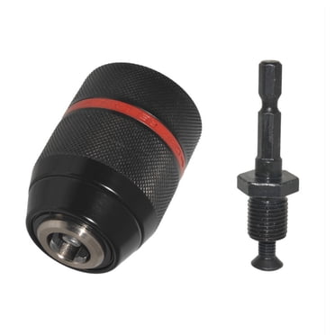Jacobs 700 Series Keyless Chuck 1/2-20 & SDS Adaptor – Carbide Jaws, Made In USA